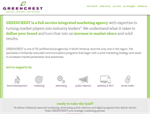 Tablet Screenshot of greencrest.com
